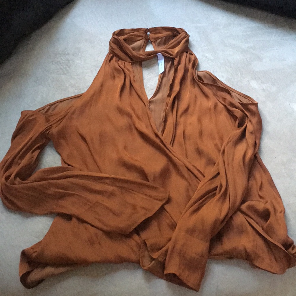 Satin Lush top